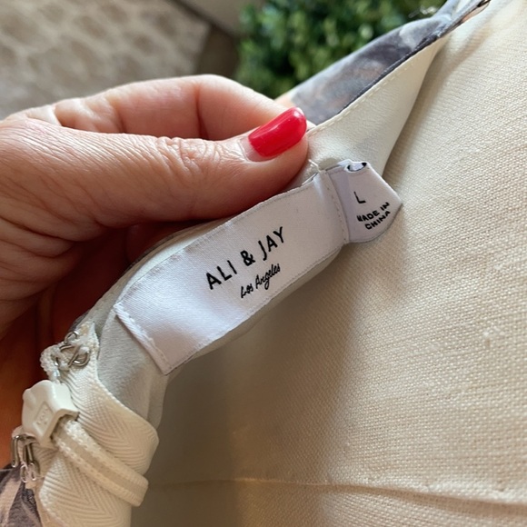 NWT ALI & JAY spaghetti straps,  high low, fit & flare sundress. Dressy, casual - Picture 9 of 15